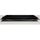 Luxor HB 880 BK дизайнерська чорна ручка + камінь для піци в подарунок чорне скло, чорний