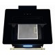 Витяжка похила Luxor Laura 1450 Ultra LED BK Gold + 4 швидкості