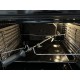 Духова шафа газова Luxor Qualität 60 GBO Grill Retro Kup BK Vintage Classico + конвектор, чорне скло