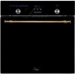 Духовой шкаф электрический Luxor HB 960 UNIQUE BK KUP Classico Colorverglasung + 3 тонированных черных стекла двери