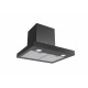 Витяжка Luxor Bel F 60 BK Turbo 1450 LED + 4 швидкості турбіни, чорний