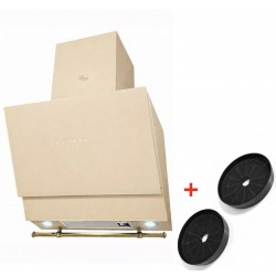 Витяжка Luxor Emilia 1450 BG KUP  LED  + 4 швидкості турбіни, бежевий