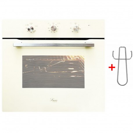 Духова шафа газова Luxor Qualität 60 GIO Rustik Grill з конвектором + набір для підключення пропан в подарунок
