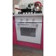 Газовий духовий шкаф з конвектором Luxor Qualitat WH + Газова поверхня Luxor EG 740 Wh WOK (комплект)