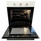 Газовий духовий шкаф з конвектором Luxor Qualitat WH + Газова поверхня Luxor EG 740 Wh WOK (комплект)