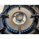 Варильна поверхня газова Luxor RG 650 BK SS EM з круглою підставкою для Wok