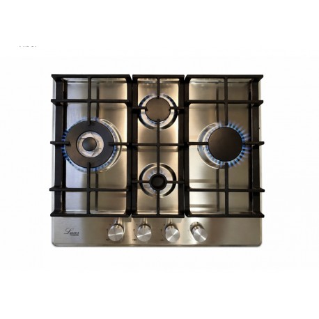 Варильна поверхня газова Luxor RG 650 SS  з круглою підставкою для Wok