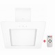 Витяжка Luxor Alicante Laura 1450 WH LED + пульт дистанційного керування, біле скло