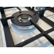 Luxor R Black 65 Emaille Turbo Wok Italy + кругла підставка Wok у подарунок, білий