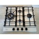 Luxor R Black 65 Emaille Turbo Wok Italy + кругла підставка Wok у подарунок, білий