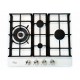Luxor R Black 65 Emaille Turbo Wok Italy + кругла підставка Wok у подарунок, білий