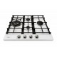 Luxor R Black 65 Emaille Turbo Wok Italy + кругла підставка Wok у подарунок, білий
