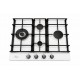 Luxor R Black 65 Emaille Turbo Wok Italy + кругла підставка Wok у подарунок, білий
